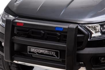 Ford Ranger Raptor 2019 Politi SUV 12v m/Gummihjul + Lædersæde + 10AH-8