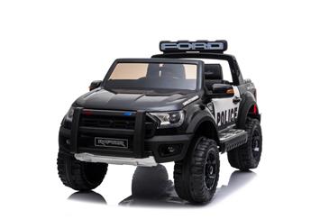 Ford Ranger Raptor 2019 Politi SUV 12v m/Gummihjul + Lædersæde + 10AH-9