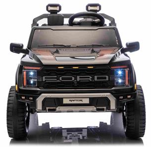 Ford Ranger Raptor Elbil Til børn 21,6V m/Lædersæde, 2.4G RC sort-2
