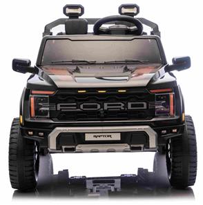 Ford Ranger Raptor Elbil Til børn 21,6V m/Lædersæde, 2.4G RC sort-8