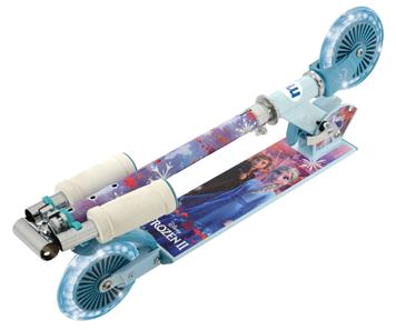 Disney Frost 2  Foldbart Løbehjul med Lysende Hjul-2