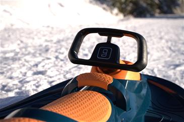 Galactus Double Bobslæde med Rat, Lava Orange-3