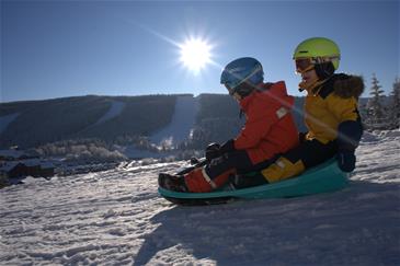 Galactus Double Bobslæde med Rat, Polar blue-12