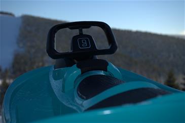 Galactus Double Bobslæde med Rat, Polar blue-6