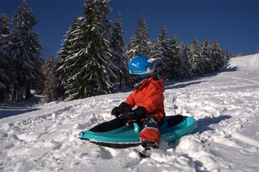 Galactus Double Bobslæde med Rat, Polar blue-8