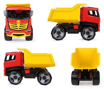 GIGA TRUCKS Kæmpe dumper i titanium, 51 cm-4