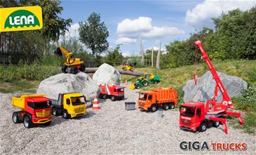 GIGA TRUCKS Kæmpe dumper i titanium, 51 cm-8