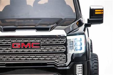 GMC Sierra Denali 4x4 Elbil til  børn 12v m/4x12V + Gummihjul + fjernb-7