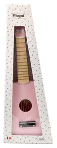 Guitar til børn m. 6 strenge - Rosa-2