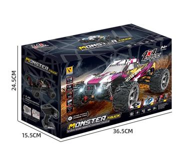 Guokai MonsterTruck 1:16 4WD Fjernstyret 2.4Ghz 35km/t Blå-2