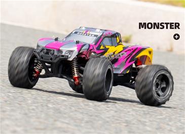 Guokai MonsterTruck 1:16 4WD Fjernstyret 2.4Ghz 35km/t Lilla-3