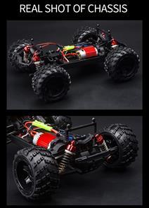 Guokai ATV 1:16 4WD Fjernstyret 2.4Ghz 35km/t Blå-7