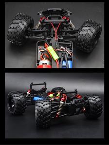 Guokai ATV 1:16 4WD Fjernstyret 2.4Ghz 35km/t Rød-8