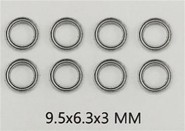 Guokai bearings 9,5X6,3X3 MM