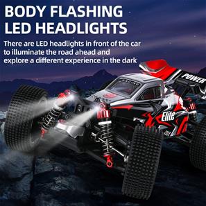 Guokai Off-Road Buggy 1:16 Brushless 4WD Fjernstyret 2.4Ghz 45km/t Blå-7