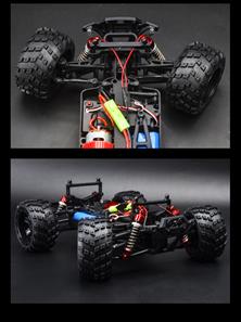 Guokai MonsterTruck 1:16 4WD Fjernstyret 2.4Ghz 35km/t Blå-7