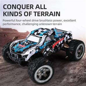 Guokai Monstertruck 1:16 Brushless 4WD Fjernstyret 2.4Ghz 45km/t Rød-8