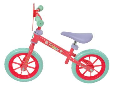 Gurli Gris Løbecykel / Balancecykel med LED-lyshjul-2