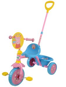 Gurli Gris min første 3-hjulet cykel