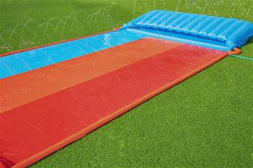 H2OGO! Vand ''Tsunami Splash Ramp'' Triple Glidebane 488cm-5