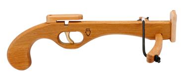 Håndarmbrøst i olieret eletræ m/3 pile 31 cm-4