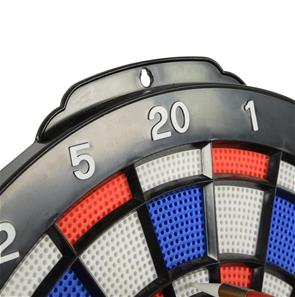 Hedstrom Sikkerheds Dartskive med 6 Dartpile-6