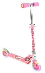 Hello Kitty Foldbart Løbehjul med LED-lyshjul-6