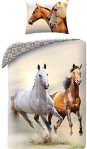 Heste 'Running Horses' Sengetøj model 2 - 100 Procent Bomuld