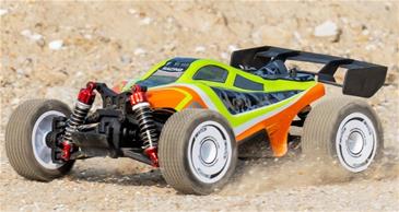 Guokai Off-Road Buggy 1:16 4WD Fjernstyret bil 2.4Ghz 35km/t Grøn-3