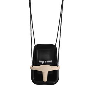 Hörby Bruk Babygynge Høj Eksklusiv Sort/Sand