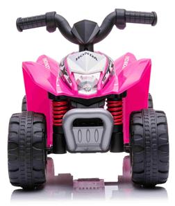 Honda TRX250X EL-ATV til børn m/Lithium + Lædersæde, Pink-3