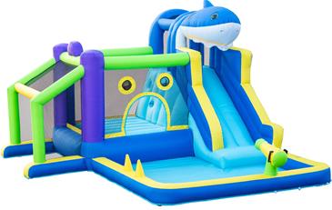  Hoppeborg Mega Vandland ''Shark'' 405 x 345 x 254 cm
