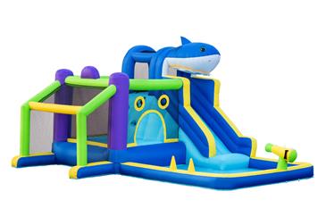  Hoppeborg Mega Vandland ''Shark'' 405 x 345 x 254 cm-3