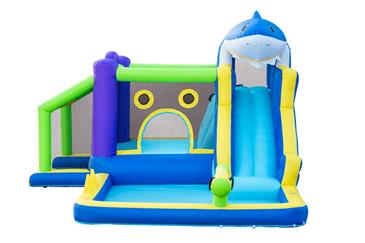  Hoppeborg Mega Vandland ''Shark'' 405 x 345 x 254 cm-4