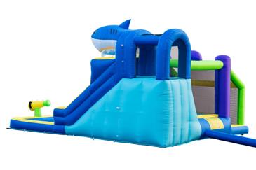  Hoppeborg Mega Vandland ''Shark'' 405 x 345 x 254 cm-7