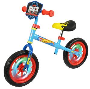 Hot Wheels Løbecykel / Balancecykel med LED-lyshjul