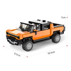 Hummer EV Byggeklodser sæt Bil 1:30 (Fra 6 år)-6