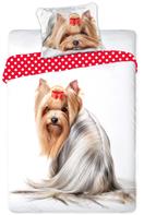 Hund  Yorkshire Terrier Sengetøj - 100 procent bomuld