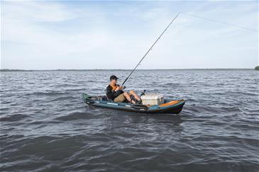 Hydro Force Angler Elite X1 Oppusteligt Fiskekajaksæt 380 cm-2