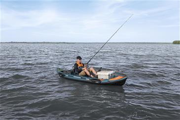 Hydro Force Angler Elite X1 Oppusteligt Fiskekajaksæt 380 cm-7