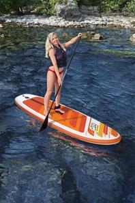 Hydro-Force SUP Paddle Board 2.74m x 76cm x 12cm Aqua Journey Sæt-3