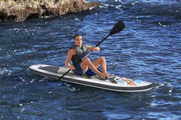 Hydro-Force SUP Paddle Board 3.05m x 84cm x 12cm White Cap Sæt-4