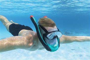 Hydro-Pro Flowtech Snorkelmaske Str.  S/M-10