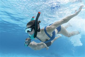 Hydro-Pro Flowtech Snorkelmaske Str.  S/M-13