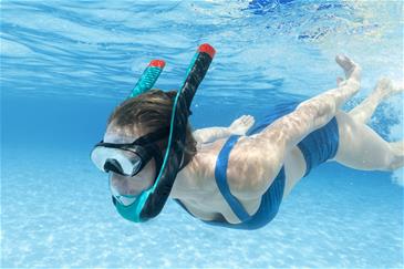 Hydro-Pro Flowtech Snorkelmaske Str.  S/M-4