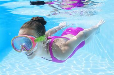 Hydro-Swim  Dykkebrille ''Sparkle 'n Shine'' fra 7 år, Pink-3