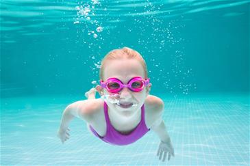 Hydro-Swim  Svømmebrille ''Ocean Crest'' fra 7 år, Pink-4