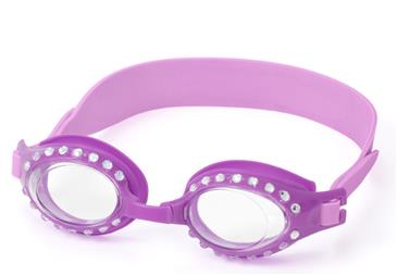 Hydro-Swim  Svømmebrille ''Sparkle `N Shine'' fra 3 år, Pink