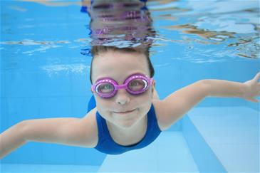 Hydro-Swim  Svømmebrille ''Sparkle `N Shine'' fra 3 år, Pink-3