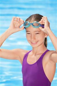 Hydro-Swim  Svømmebrille ''Sparkle `N Shine'' fra 7 år, Blå-2